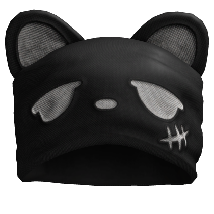 Black Fumo Cat Beanie