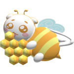 Clip Super Cute Bee