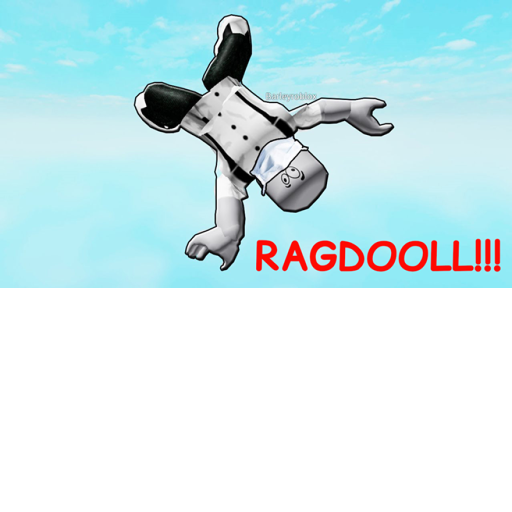 PRESS R TO RAGDOOLL !!!!! funny game 1.0