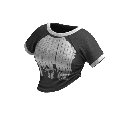 Cozy Graphic Y2K Tee (Grey White)