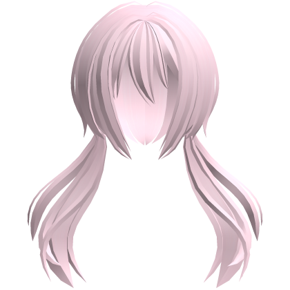 moe jellyfish anime flowy ponytails pink