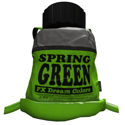 (* ‸ ^ ҂) FX ҂ CREATIONS TUBE BACKPACK GREEN