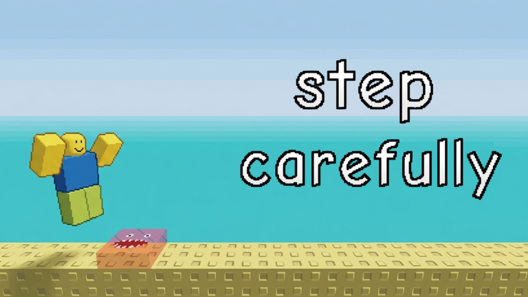 step carefully artwork
