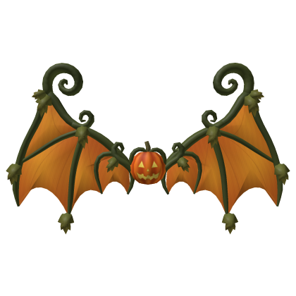 Halloween Pumpkin Wings Roblox item