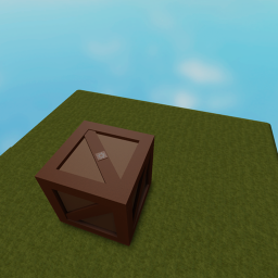 Spawn on a Wooden Box