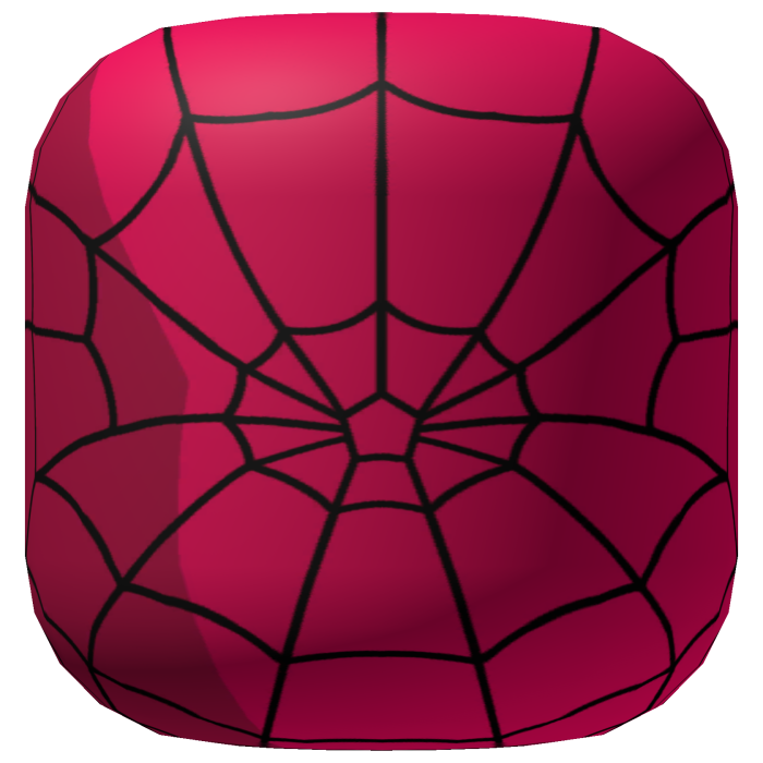 [Night Time] Animated Series Spider Webbed Mask