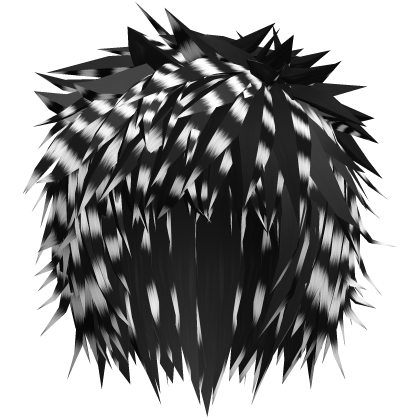 Black Leopard Scene Messy Spiky Emo Boy Hair