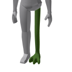 Meme Frog - Left Leg