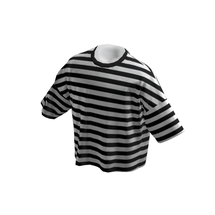 Striped White T-Shirt thumbnail
