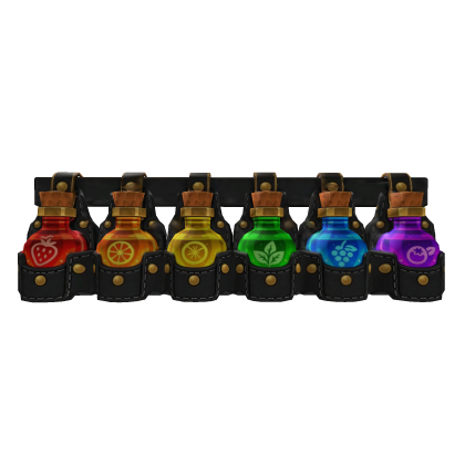 Fantasy Potion Vials Set [Waist]