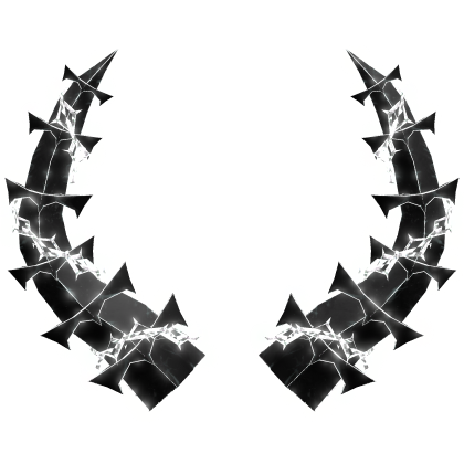 Emissive Glowing Chained Horns Roblox item