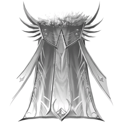 Ghost White Ascended Champion's Cape