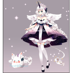 The Unicorn Legend princess Hybird Angel Squad
