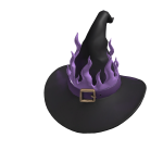 Purple witches hat