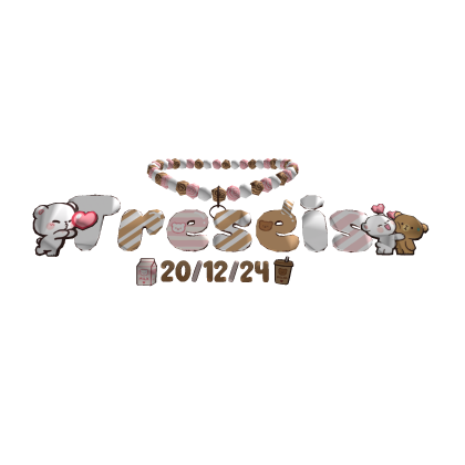 Treseis || 3.0 Necklace || MochaMilk Bear