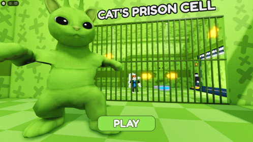 👽 ALIEN CAT'S PRISON RUN! (Obby)
