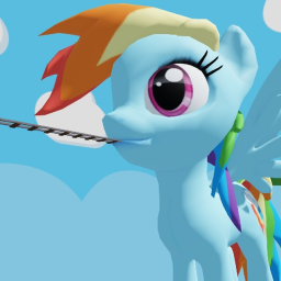 Cart Ride Into Rainbow Dash