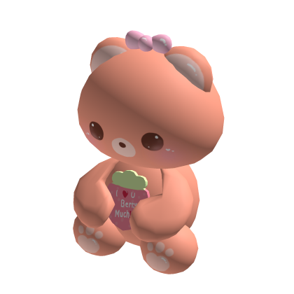 ♡ holdable bear plushie thumbnail