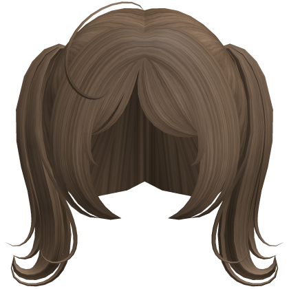 ✚ Kawaii Soft Swirly Doll Pigtails in Light Brow