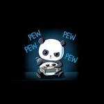 White and black panda squad