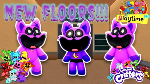 Catnap Horror Elevator😨 [NEW FLOORS!] 