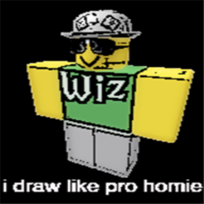 retartedwiz pro drawing only 1000 robux no scam Roblox decal