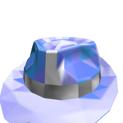 Blue Sparkle Time Fedora