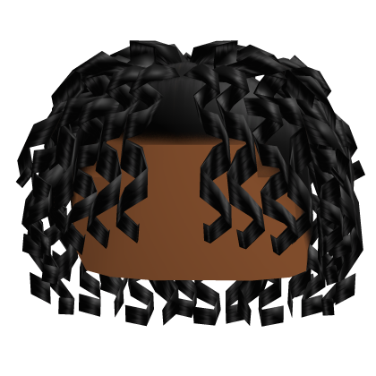 Black Messy Curlyhead Hair