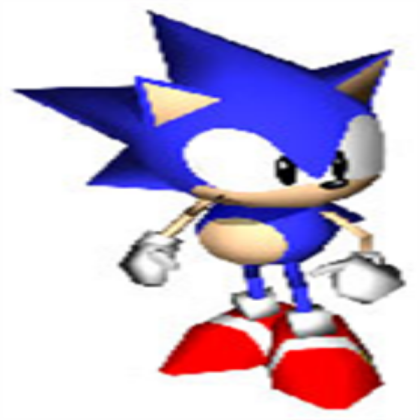 Sonic in Sonic R Roblox decal