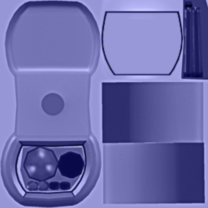 Pastel Purple Tee Vee Roblox decal