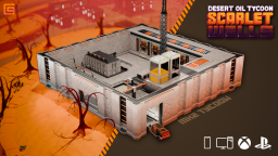 Pustynny Tycoon Ropy: Szkarłatne Studnie