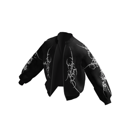 Black Cyber Sigil Jacket