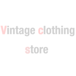 vintage cl0thing store