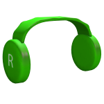 Green Headphones