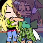 My and kk :3