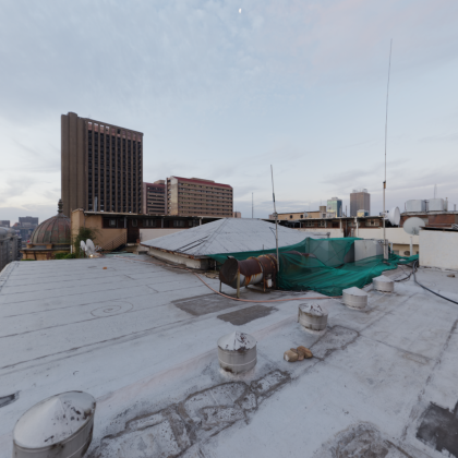 Joburg Central Sunset (Skybox)