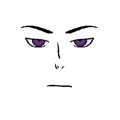 Bored Purple Eyes Roblox decal