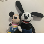 Oswald and little Brother Mickey