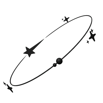 [1.0] Black Y2k Star Body Aura Roblox item