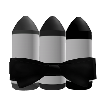 ♡ : kawaii sweet black crayons hair clip  Roblox item