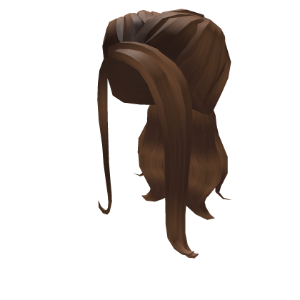 Shimmering Brown Braided Ponies