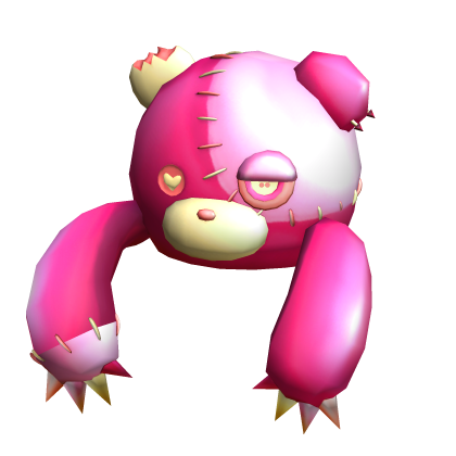 Gurokawa Creepy Cute Bear with stitches (hot pink) Roblox item
