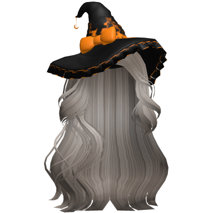 Halloween Side Swept Witch Hair (Ash Blonde)