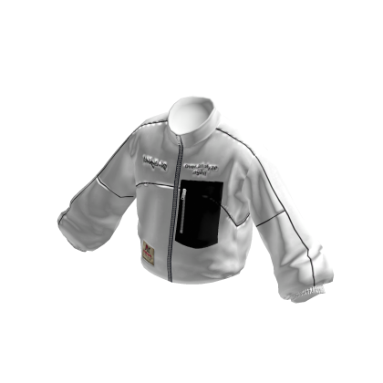 💗Y2K SPORTS WINDBREAKER JACKET_WHITE thumbnail