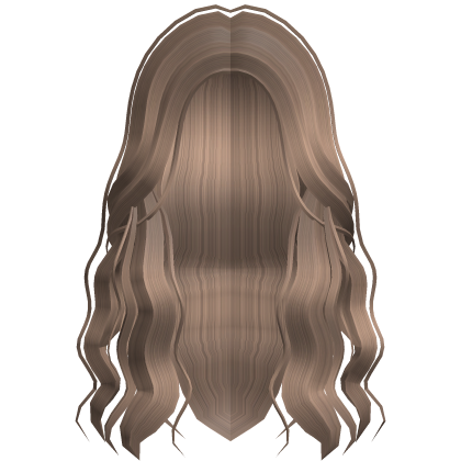 Milk Tea Soft Wavy Beach Hair