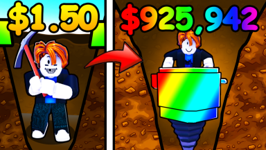 Thumbnail for Roblox game: Dig to Earth's CORE!