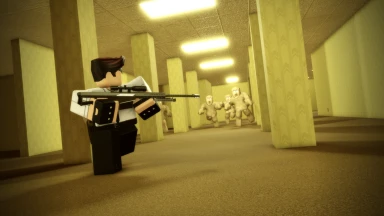 The Backrooms With Guns
