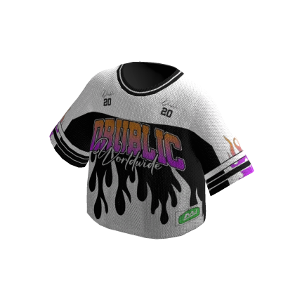 MJ Jersey Boxy White Flame thumbnail