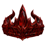 (CODE: CE9) Crimson Embercrest Crown