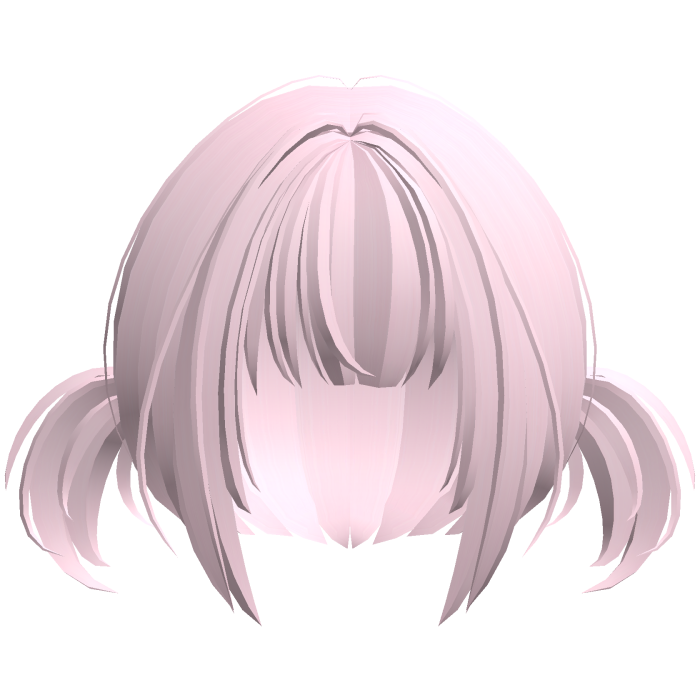 2000s moe anime wispy pigtails low pink